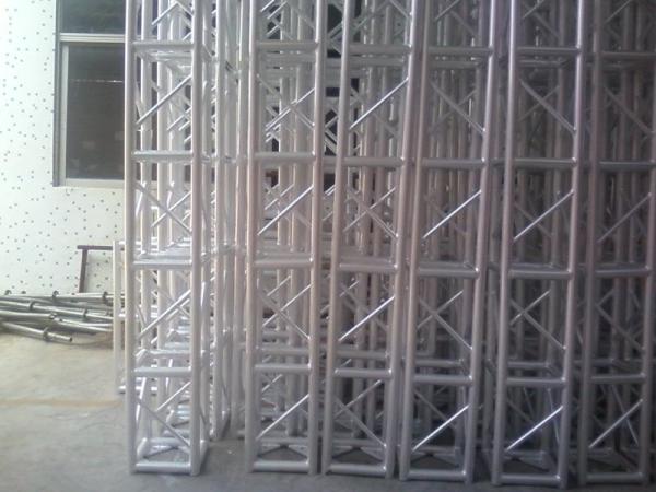 Square Tower Aluminum Stage Truss High Corrosion Resistance 0.5M-4M For Outdoors