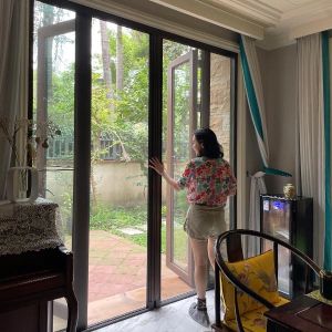 Fast Trackless Screen Door With Custom Color Option Excellent Customer Service