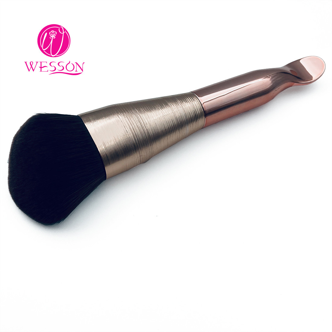Portable Flexible Travel Blush Kabuki Foundation Brush