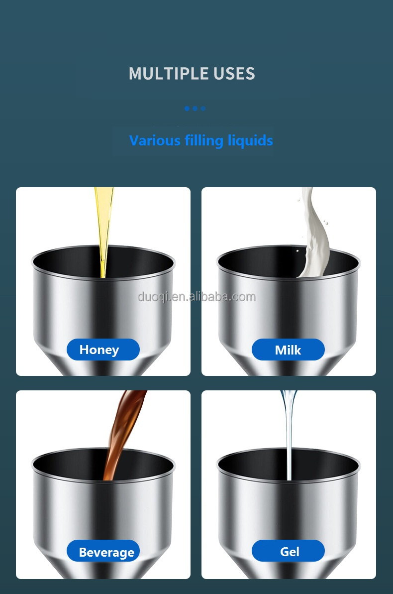 Stainless Steel Jar Paste Bottle Filling Machine for Automatic Mixing of Shea Butter