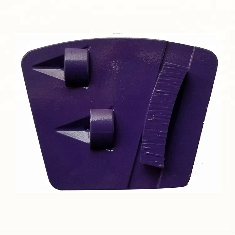 Customized Diamond Grinding Shoes 20 Grit 30 Grit For Concrete Floor