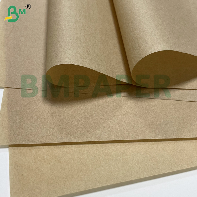 38g Brown Kit7 Degradable Fried Food Packaging Food Safety Oil Resistant Pelleaglio Paper 