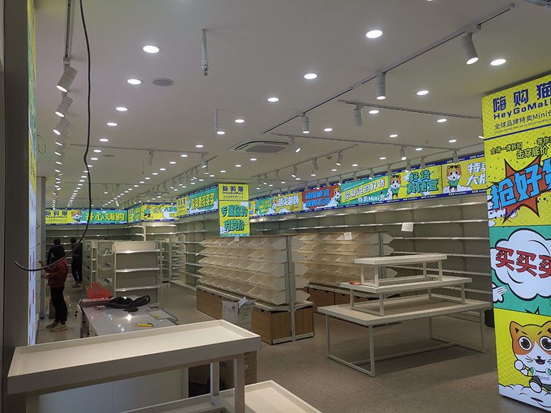 1-7layers Cosmetics Display Shelf For Cosmetic Shop 30kg / Layer Capacity