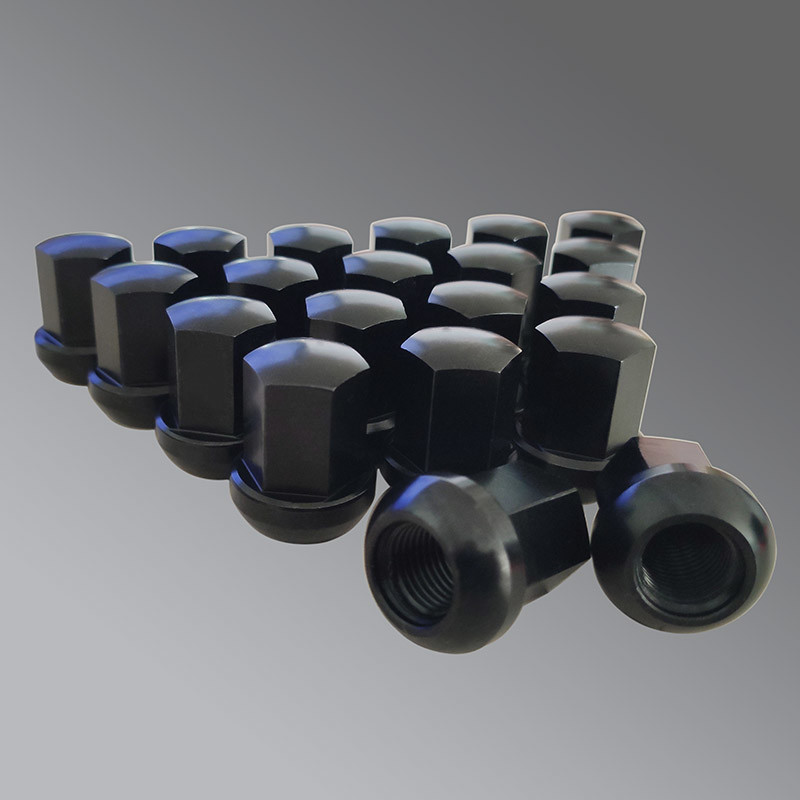 32MM M14x1.5 Silver Aluminum Lug Nut For PORSCHE