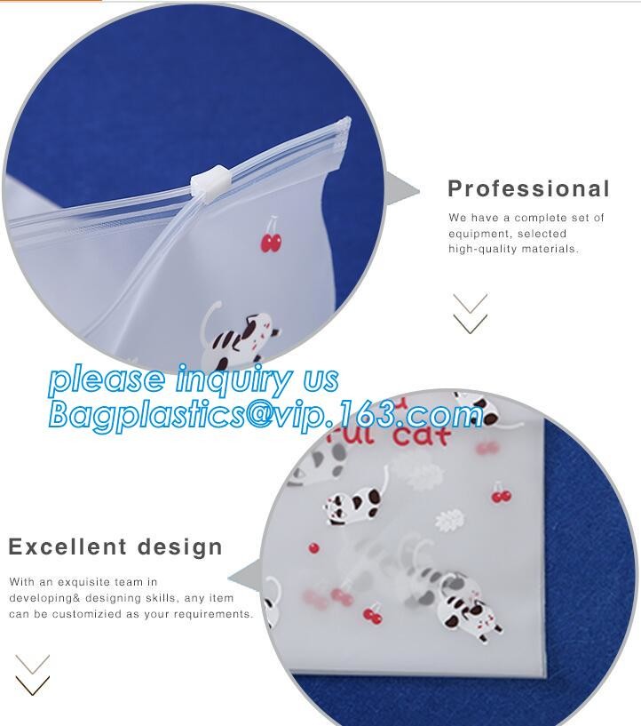 Plastic Bag OEM Custom PVC Loop Handle Image Printed Plastic Shopping Bag,Promotional Clear Waterproof Plastic Cosmetic