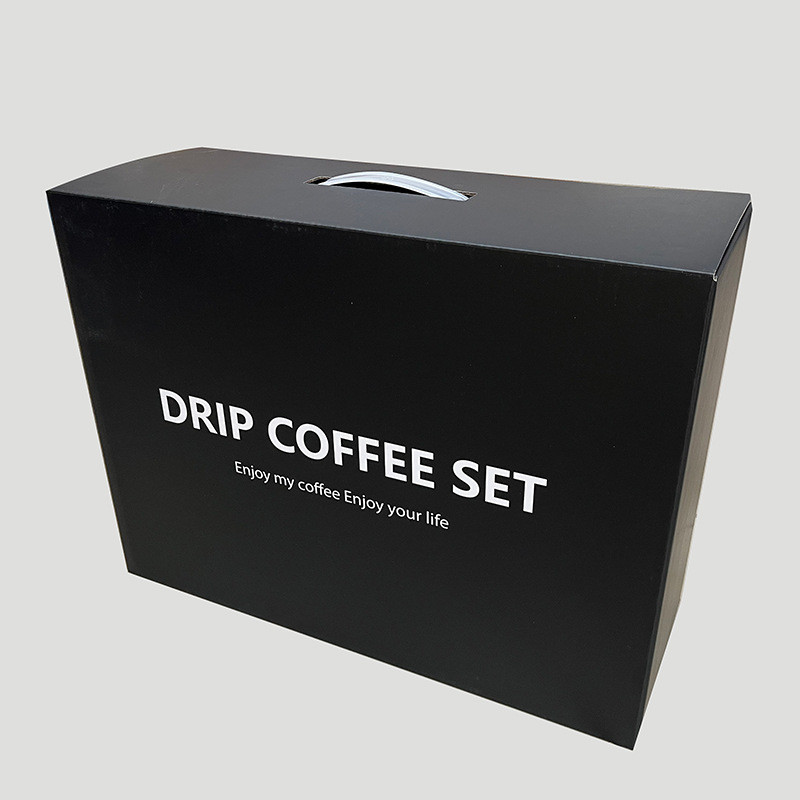 Strong and Durable Coffee Packaging Boxes Corrugated Cardboard Folding Shipping for Rectangular Products