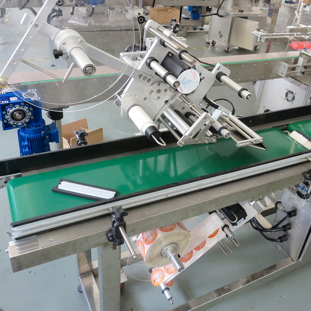 YIMU Packaging Machine Carton Box Corner Warp Labeller Flat Surface Pasting Labeling Machine