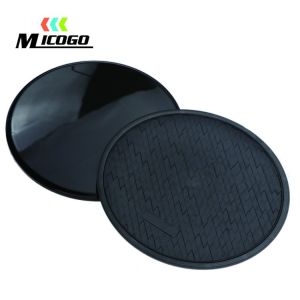 Dual Portable AB Core Sliders Gym Fitness Gliding Discs Made of Durable ABS &