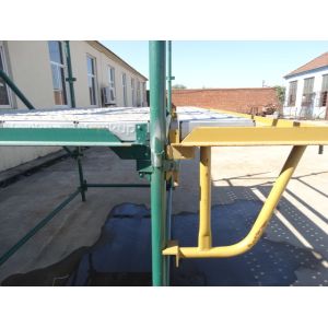 Load bearing scaffolding bracket / deck , modular scaffolding system