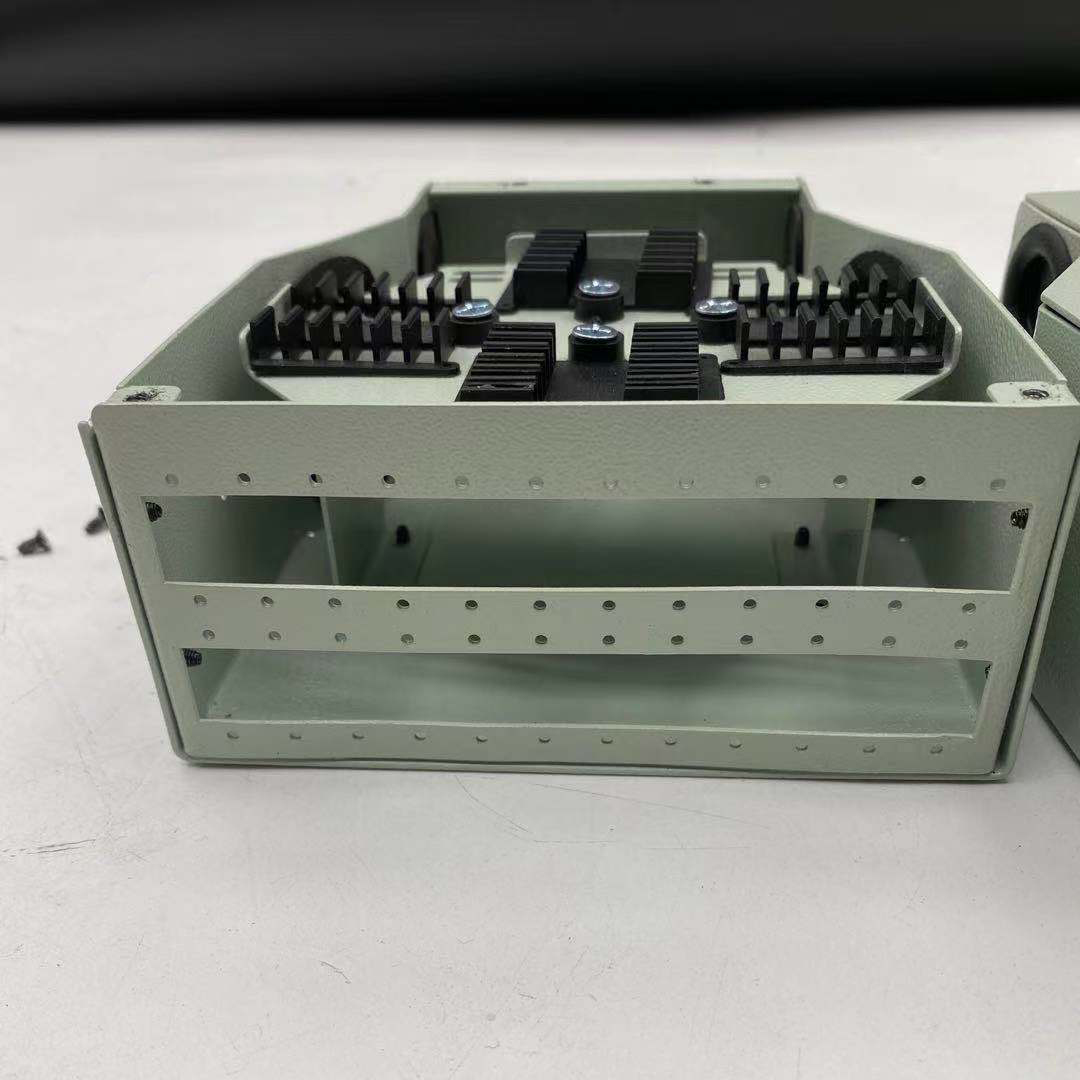 Outdoor 2U 24 Port FTTH Terminal Box Optic Splice ODF Box SC FC ST LC