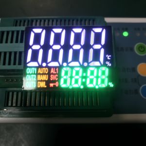 Multicolour Double Row Four Digit 7 Segment Led Display For Control Instruments
