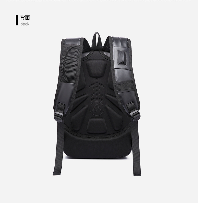 Hard EVA Shell Business Custom Travel Backpack Big Size 16.14x10.43x1.18"