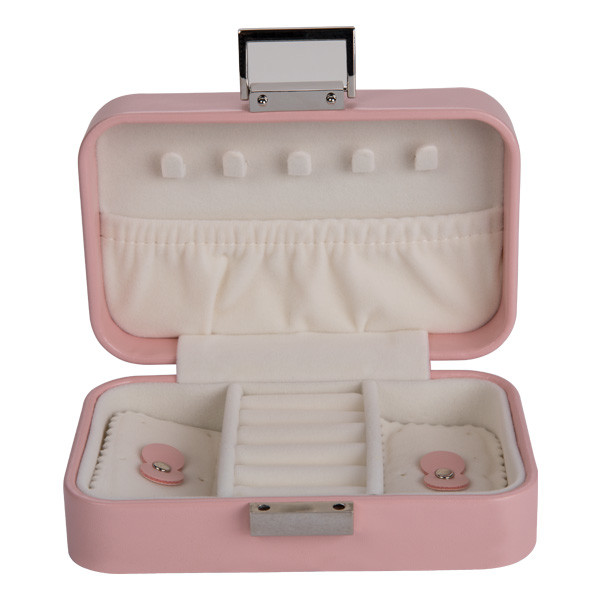 Durable Zippered Travel Mini Jewelry Organizer , Travel Jewelry Display Case