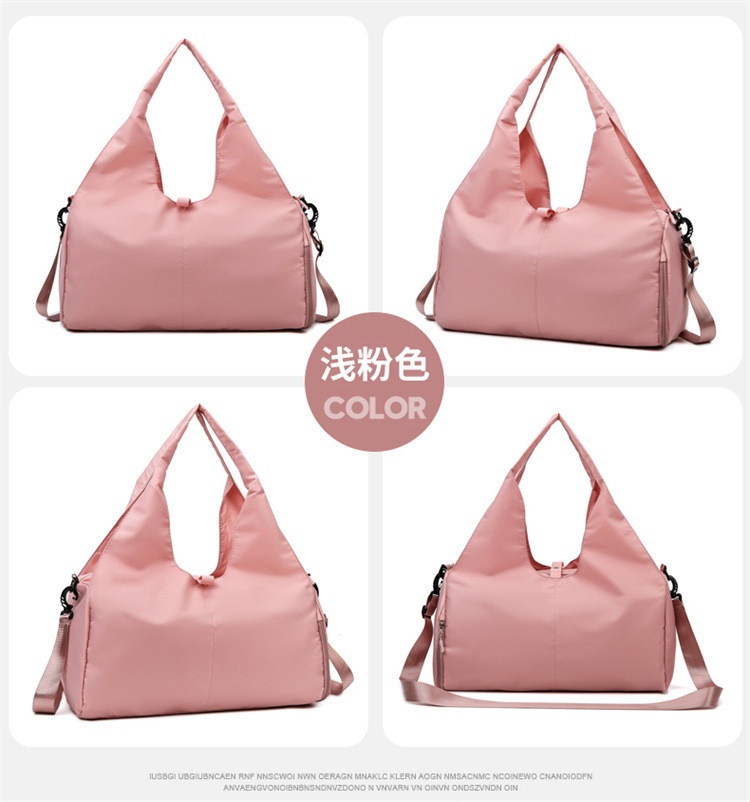 Zipper Closure Yoga Mat Tote Bag Custom Women Small