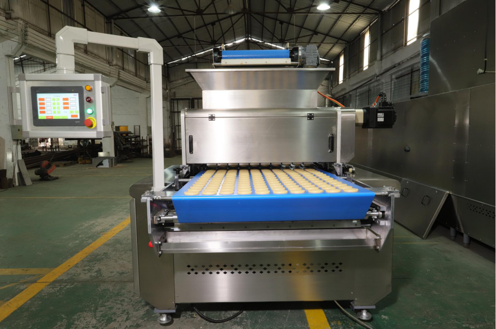 Hot Sales Automatic New Tray Type Cookies Mechanical/ PLC Cutter And Deposit Cookies Machine Price