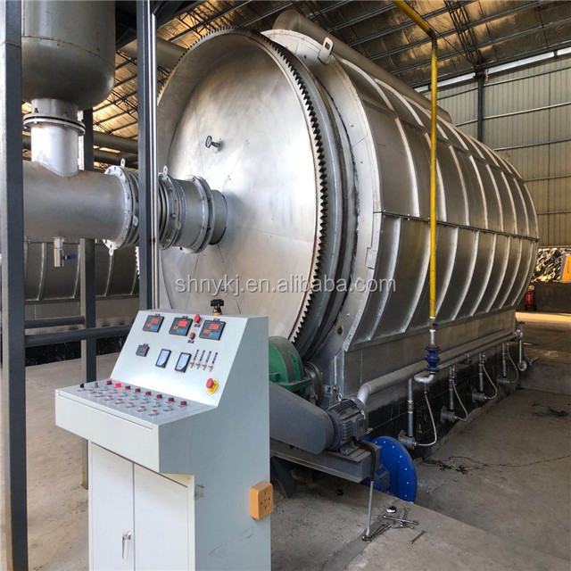 Direct Heating Method Tires to Furnace Oil Machine for Sustainable Production Process