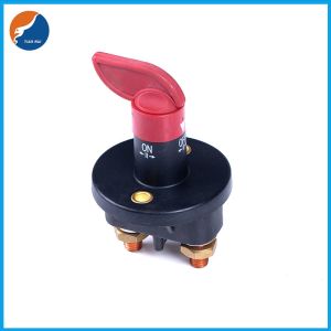 Truck Car Electrical Starter Switch , Brass Terminal Main Battery Disconnect