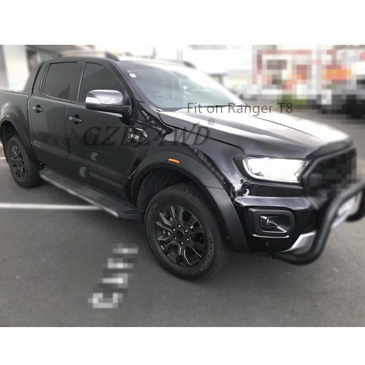 GZDL4WD 4x4 Wheel Arch Flares For Ford Ranger T7 2015-2019 With Light