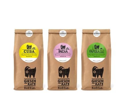 Eco Friendly Customized Logo Promotional Stand Up Kraft Paper Bag for Coffee/Tea Packing