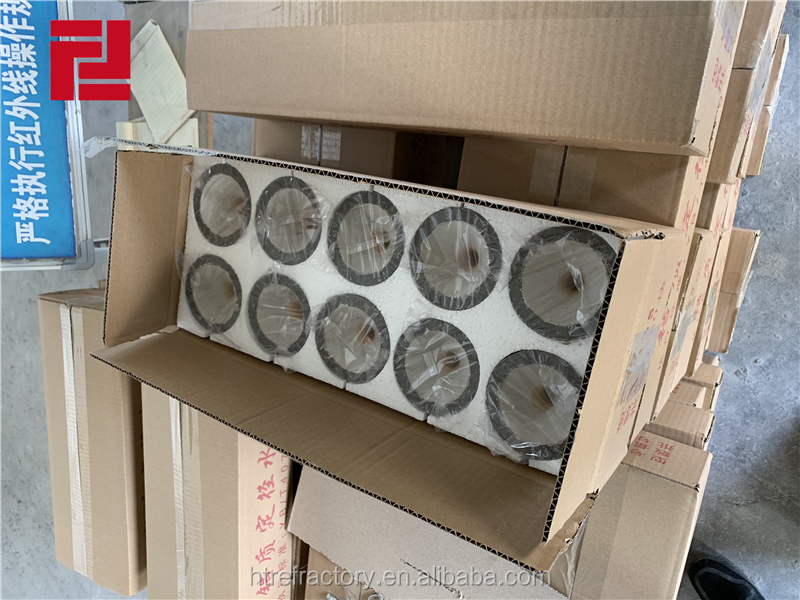 Manufacture Refractory Nozzle for Steel Ladle Tundish Block 1770° Refractoriness 2000°