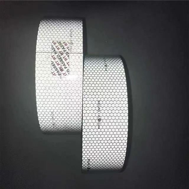 Silver White Reflective Material Marine SOLAS RETRO REFLECTIVE TAPE For Safety Signs