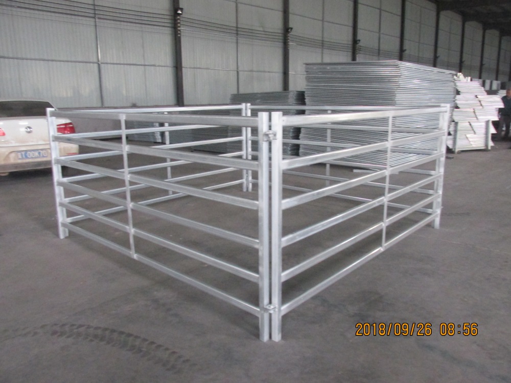 Portable Silver 6ft X 10ft Wire Cattle Panels Weather Resistant