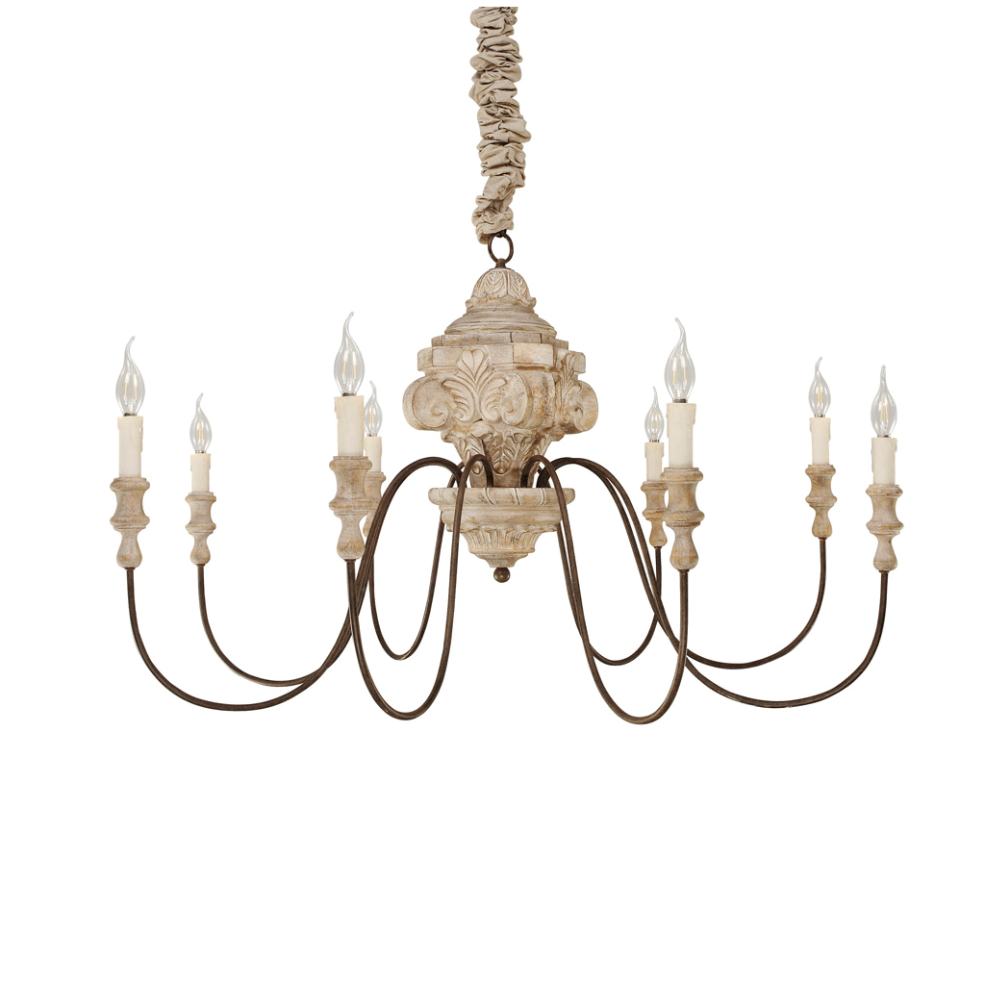 Reclaimed wood ceiling chandelier Lighting (WH-CI-33)