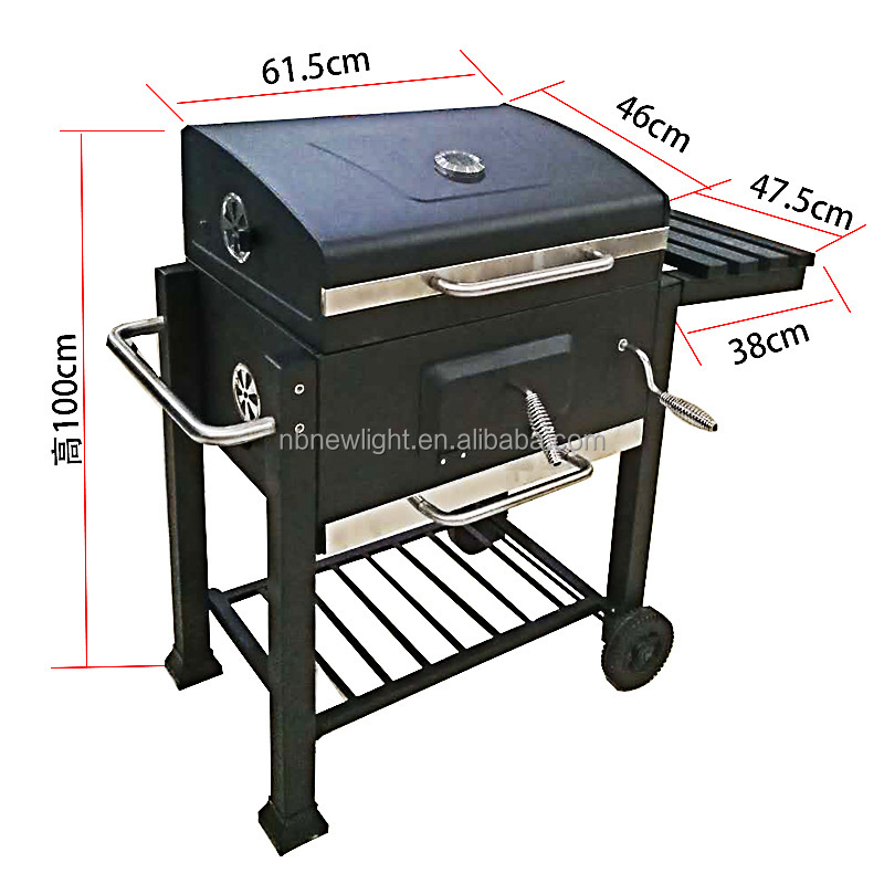 Upgrade Your Camping Experience with this Portable Charcoal Smoker BBQ Charcoal Grill