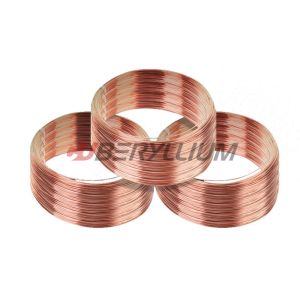 CW102C Beryllium Copper Wires 1/4 Hard ASTM B197 QQ C 530 EN 12166