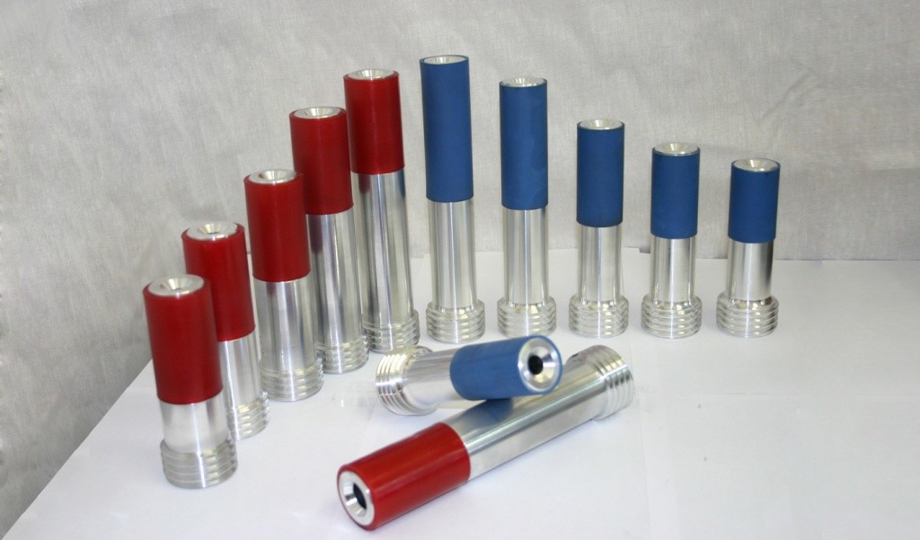 Boron Carbide B4C Ceramic Sandblast Nozzle / Sand Blasting Ceramic Nozzle for Cleaning Equipment