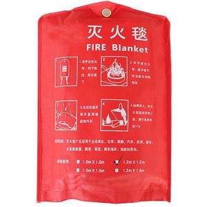 1.2m*1.2m  Glassfiber  Fire Blanket Fire fighting blanket