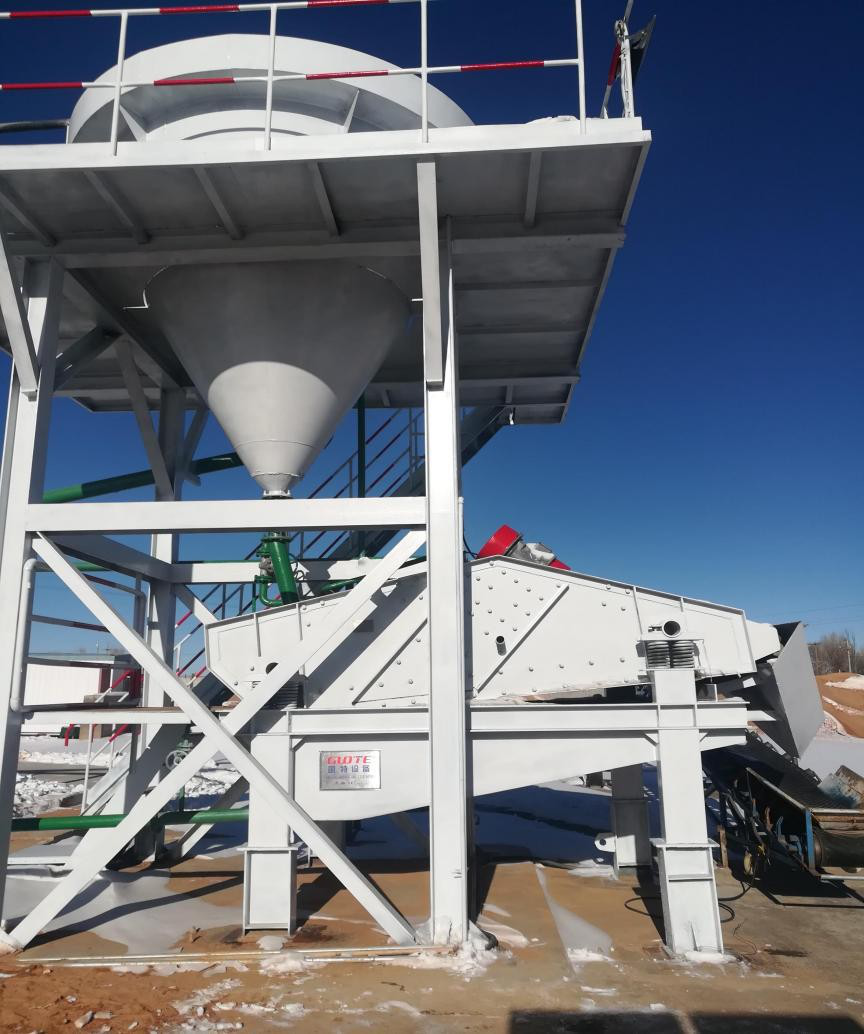 AC Motor Silica Sand Processing Plant with High Intensity Plate Magnetic Separator 0-100tph