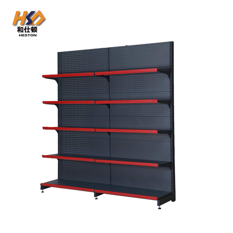 900mm 60kg 5 Shelf Heavy Duty Metal Storage Rack Single Sided For Retailed Shop OEM