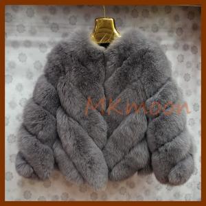 China real Fox fur coat  -F103# on sale