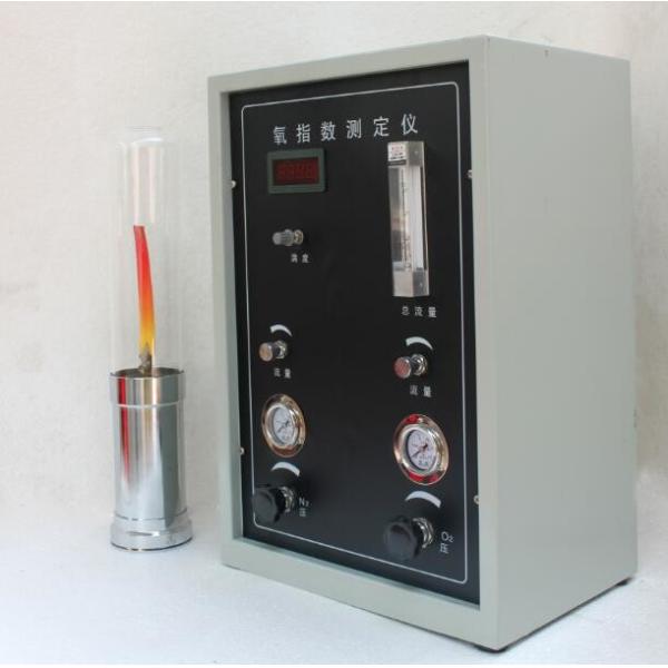 China ASTM D 2863 ISO 4589-2 Flammability Testing Equipment , Digital Oxygen Index Tester on sale China ASTM D 2863 ISO 4589-2 Flammability Testing Equipment , Digital Oxygen Index Tester on sale