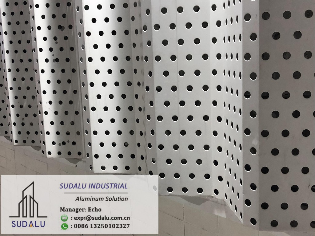 SUDALU Aluminum Facade Cladding Panel for Building Exterior Decoration Panel from Foshan Aluminum Panel Manufacturer