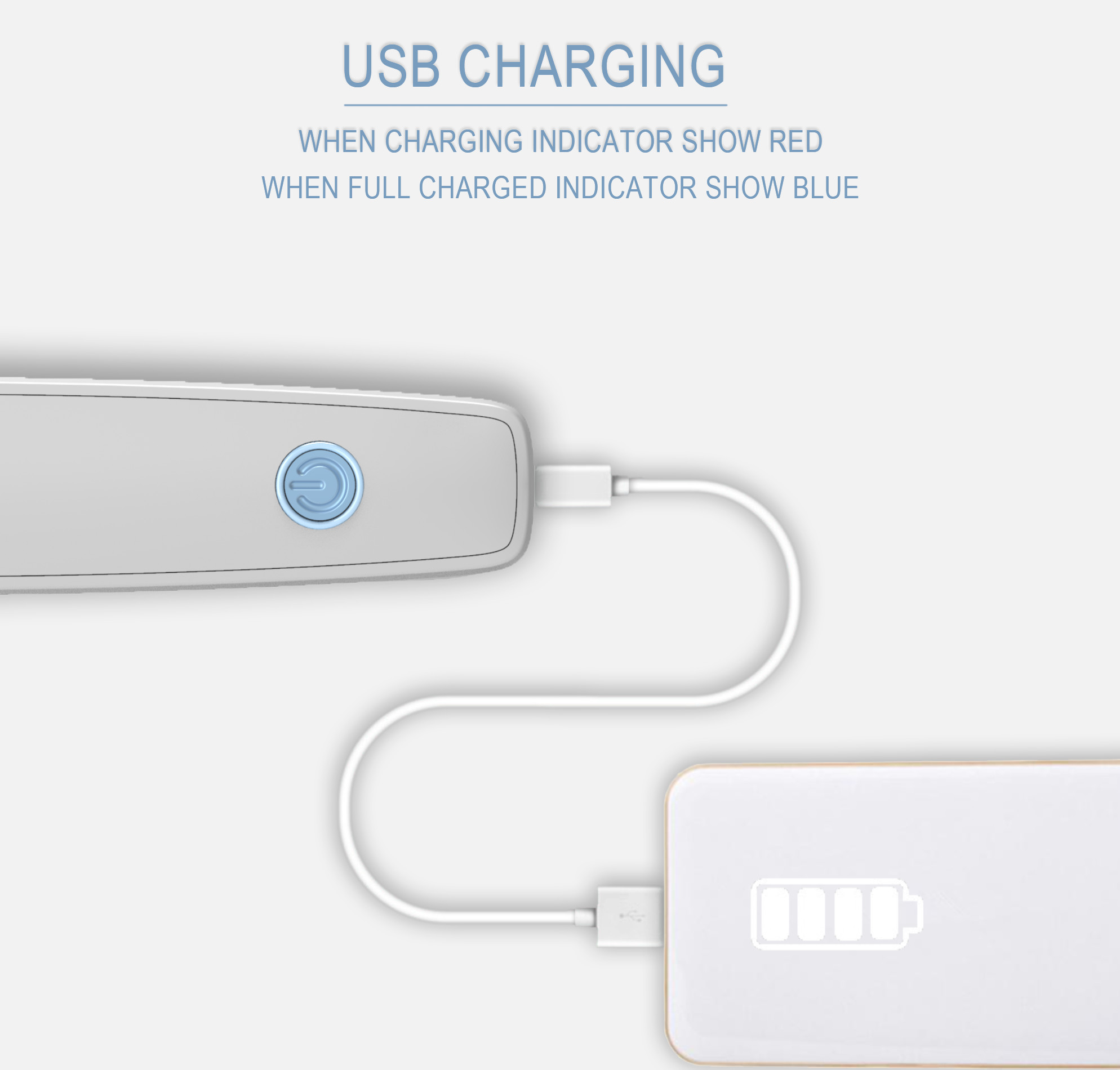 Rechargeable Batteries 25W Ionic Hair Straightener Brush