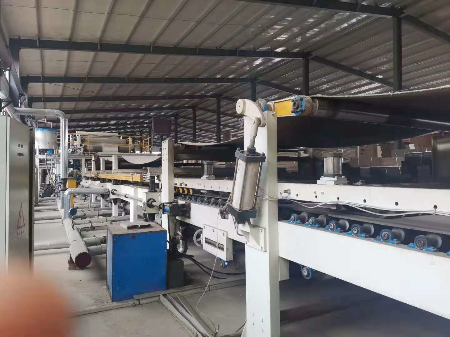 Helical Knife Nc Cut Off 1.4m Corrugated Cardboard Making Machine