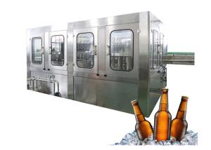  6000BPH Stainless Steel Screw Conveying Beer Filling Machine Manufactures