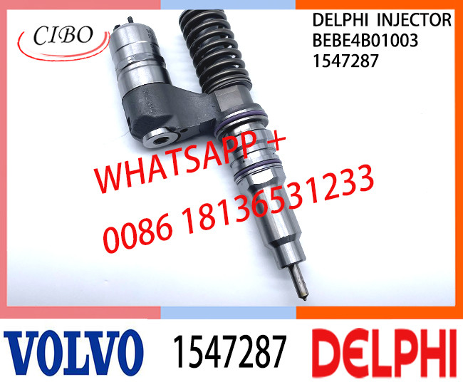 VOL 1547287 BEBE4B01003 Fuel engine Diesel Injector 1547287 BEBE4B01003 A0 for VOL D12 3045 US LOW FLOW