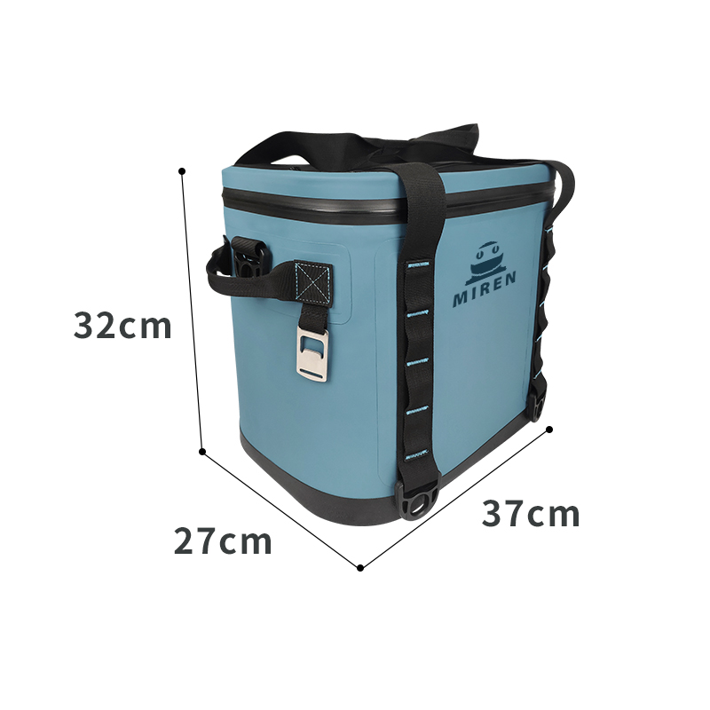 18 Liters Square Leakproof Soft Cooler Bag Reusable Water Resistant