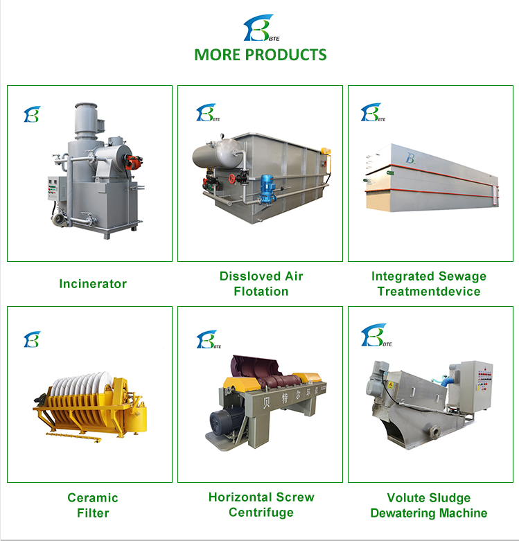 3000L/Hour Dissolving Air Float Machine for Wastewater Treatment Plant in Aquaculture