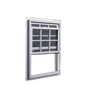  Excellent Sound Insulation Performance Single Hung Window UPVC using Float Glass Technology Manufactures