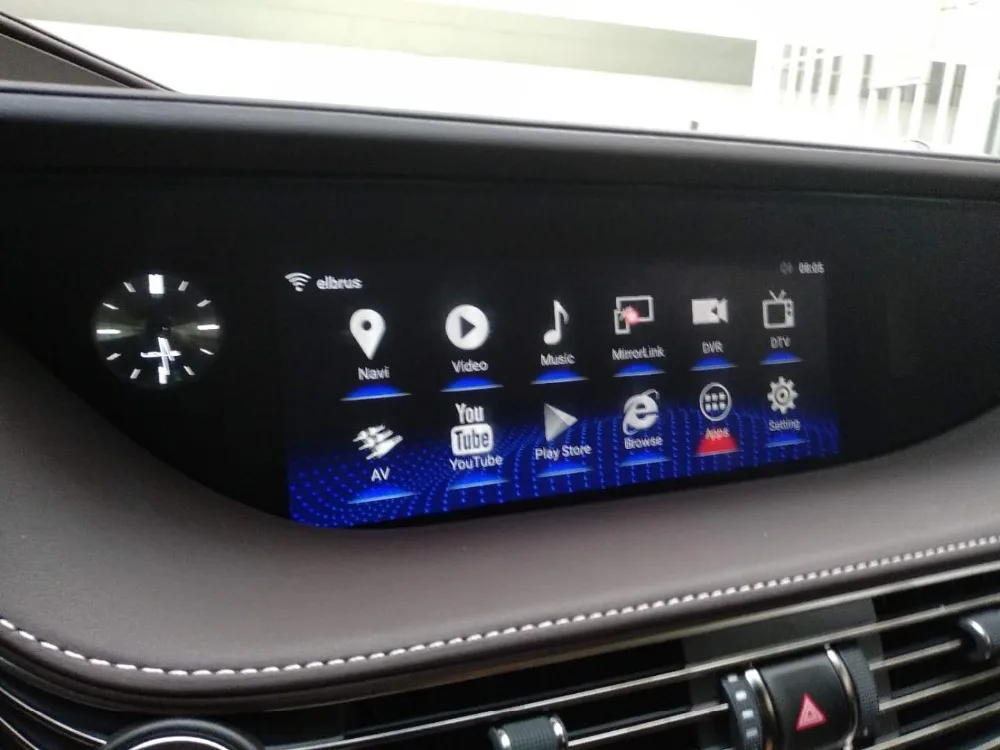 Lexus LS500 LS500h upgrade Android 11 carplay video interface 8+128GB keep all factory features