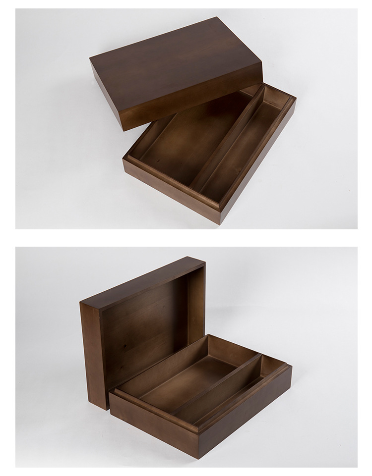 Reusable Stable Wooden Champagne Box , Leakproof Wooden Gift Boxes For Wine Bottles