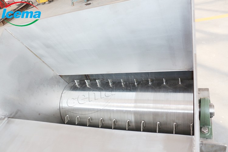 Stainless Steel Commercial Ice Breaker Machine 200kg/Min