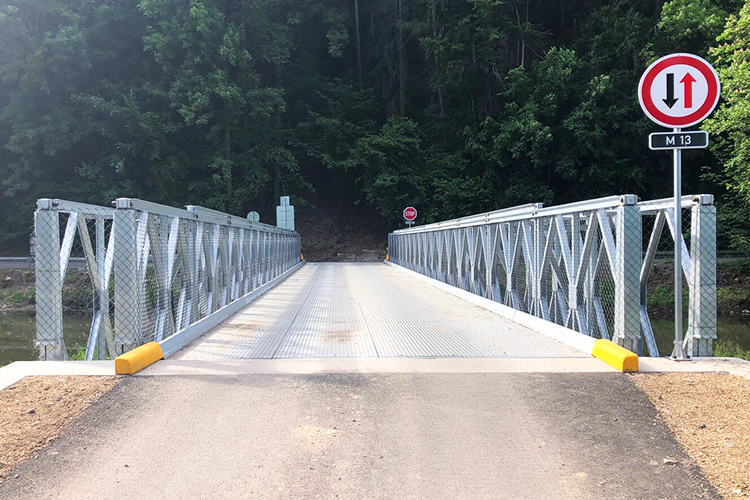 Fast Construction Truss Bailey Bridge With Tolerance ±1% And Q355/Grade 350/ASTM A992