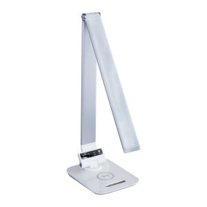 Modern Sensitive Touch Foldable LED Wireless Charging Desk Lamp with Flicker