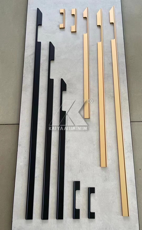 Kitchen Cupboard Closet Wardrobe Handles Aluminium Profiles For Furniture Cabinet Doors