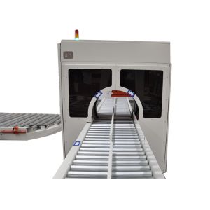  Convenient Maintenance Automatic Tape Wrapper High Speed For Cartons Manufactures